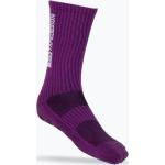 Pánske Futbalové ponožky fialovej farby v športovom štýle 
