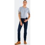 Pánske Slim Fit jeans Big Star modrej farby v ležérnom štýle z bavlny so šírkou 31 s dĺžkou 30 na zips zúžené v zľave 