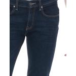 Pánske Slim Fit jeans Big Star modrej farby v ležérnom štýle z bavlny vo veľkosti XXS so šírkou 32 s dĺžkou 34 na zips zúžené v zľave 