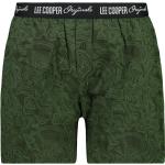 Pánske Boxerky Lee Cooper zelenej farby z bavlny v zľave 