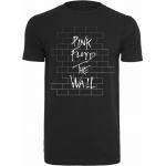 Tričká s krátkym rukávom merchcode čiernej farby vo veľkosti XS s motívom Pink Floyd udržateľná móda 