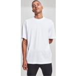 Pánske Tričká s krátkym rukávom Urban Classics bielej farby v streetwear štýle vo veľkosti 6 XL s krátkymi rukávmi 