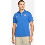 Pánske Futbalové dresy Nike modrej farby v športovom štýle z bavlny s motívom FC Chelsea 