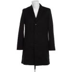Pánske Designer Kabáty HUGO BOSS BOSS čiernej farby v zľave na zimu 