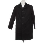 Pánske Designer Kabáty HUGO BOSS BOSS čiernej farby v zľave na zimu 