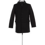 Pánske Kabáty Tom Tailor čiernej farby v zľave na zimu 