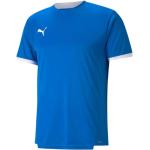Pánske Futbalové dresy Puma teamLIGA modrej farby v športovom štýle z polyesteru udržateľná móda 