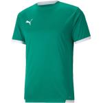 Pánske Futbalové dresy Puma teamLIGA zelenej farby v športovom štýle z polyesteru udržateľná móda 