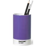 Doplnky pracovného stola Pantone fialovej farby z porcelánu 