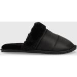 Dámske Designer Papuče Ralph Lauren Polo Ralph Lauren čiernej farby z tkaniny vo veľkosti 40 v zľave 