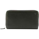 Dámske Elegantné peňaženky Roncato čiernej farby v modernom štýle na zips 