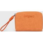 Peňaženka Desigual dámska, oranžová farba