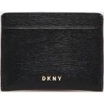 Dámske Designer Púzdra na karty DKNY čiernej farby z polyesteru v zľave 