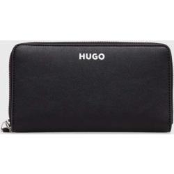 Peňaženka HUGO dámsky,čierna farba,50513562