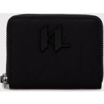 Dámske Designer Malé peňaženky Karl Lagerfeld čiernej farby z polyuretánu Vegan 