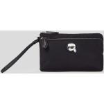 Dámske Designer Malé peňaženky Karl Lagerfeld čiernej farby z polyuretánu 