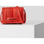 Dámske Designer Luxusné peňaženky Karl Lagerfeld červenej farby v modernom štýle 