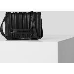 Dámske Designer Luxusné peňaženky Karl Lagerfeld čiernej farby v modernom štýle 