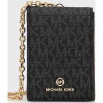 Dámske Designer Malé peňaženky Michael Kors Michael Kors MICHAEL čiernej farby z polyuretánu Vegan 