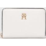 Dámske Kožené peňaženky Tommy Hilfiger bielej farby z polyuretánu v zľave udržateľná móda 
