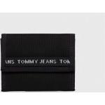 Pánske Malé peňaženky Tommy Hilfiger TOMMY JEANS čiernej farby z nylonu 