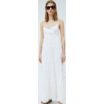 Dámske Šaty na ramienka Pepe Jeans bielej farby technológia Tencel udržateľná móda 