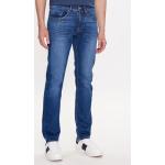 Pánske Slim Fit jeans Pierre Cardin modrej farby z bavlny v zľave 