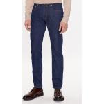 Pánske Slim Fit jeans Pierre Cardin modrej farby z bavlny zúžené v zľave 
