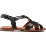 Dámske Kožené sandále Pikolinos čiernej farby vo veľkosti 38 na leto 