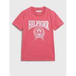 Dievčenské Detské tričká s krátkym rukávom Tommy Hilfiger BIO ružovej farby do 10 rokov v zľave udržateľná móda 