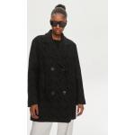 Dámske Zimné kabáty PINKO čiernej farby z bavlny vo veľkosti 5 XL 