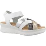 Dámske Kožené sandále Pitillos bielej farby vo veľkosti 40 na leto 