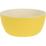 Misky do kuchyne žltej farby z plastu s priemerom 24 cm 