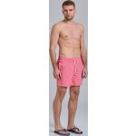 Pánske Plavecké šortky Gant Sunfaded ružovej farby z bavlny rýchloschnúce 