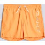 Chlapčenské Detské plavecké šortky Gant oranžovej farby z polyesteru do 8 rokov udržateľná móda 
