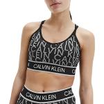 Dámske Designer Športové podprsenky Calvin Klein čiernej farby v zľave 
