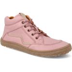 Nová kolekcia: Detské Členkové topánky Froddo ružovej farby šnurovacie v zľave na jeseň 