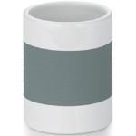 Kúpeľňové doplnky Kela sivej farby z keramiky 