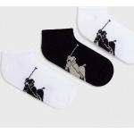 Pánske Designer Ponožky Ralph Lauren Polo Ralph Lauren bielej farby z bavlny Onesize v zľave 