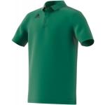 Detské tričká adidas Core zelenej farby s vyšívaným vzorom z polyesteru do 12 rokov 