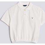 Dievčenské Detské tričká Gant Rugger bielej farby z bavlny do 8 rokov 
