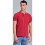 Pánska Letná móda Gant Sunfaded červenej farby z tričkoviny s krátkymi rukávmi 