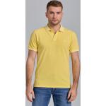 Pánska Letná móda Gant Sunfaded žltej farby z tričkoviny s krátkymi rukávmi 