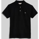 Chlapčenské Detské tričká s krátkym rukávom Gant Shield čiernej farby z bavlny do 8 rokov 