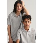 Chlapčenské Detské tričká s krátkym rukávom Gant Shield sivej farby z bavlny do 12 rokov 