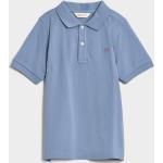 Dievčenské Detské tričká Gant Shield modrej farby v ležérnom štýle z tričkoviny do 24 mesiacov 