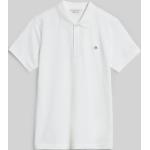 Chlapčenské Detské tričká s krátkym rukávom Gant Shield bielej farby z bavlny do 10 rokov 