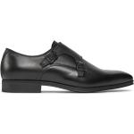 Pánske Designer Monk topánky HUGO BOSS BOSS čiernej farby v elegantnom štýle vo veľkosti 41 v zľave na jar 