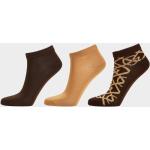 Dámske Členkové ponožky Gant hnedej farby s jednofarebným vzorom z bavlny 38 