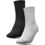 Detské ponožky 4f sivej farby z bavlny 